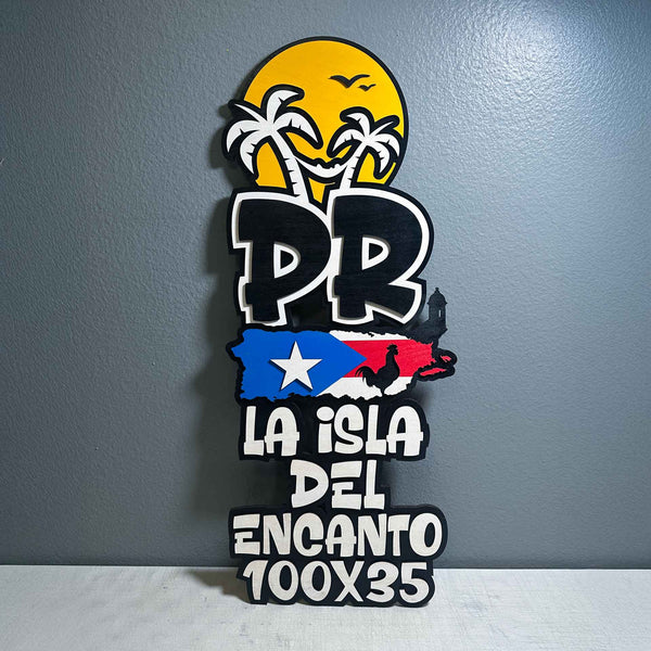 Handmade Puerto Rico Wall Decor